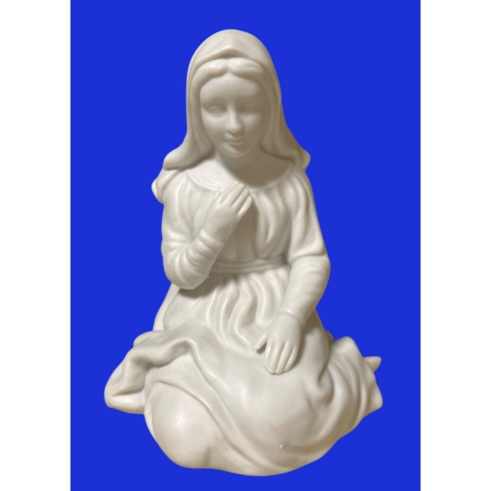 AVON Nativity Collectibles Mother Mary Porcelain Replacement Figure Vintage 1981